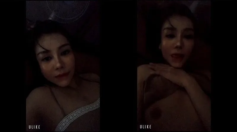 Gái xinh nằm show chuối lúc rảnh rỗi